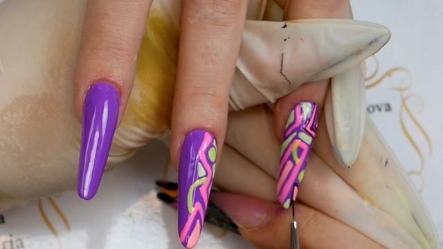 ЛЕТО 2021. Идеи дизайна ногтей на лето. яркий и сочный маникюр смотреть онлайн