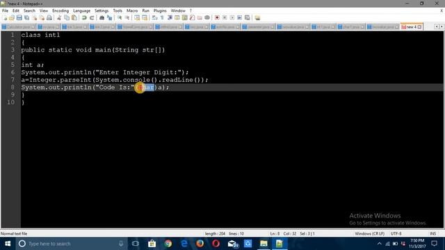 Java two value addition and ASCII Code Find Out Program Part3 смотреть онлайн