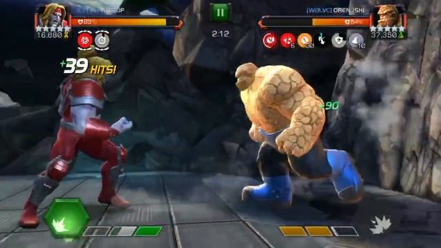 Omega Red vs Thing. Alliance war path 6 Node 37 Mcoc смотреть онлайн