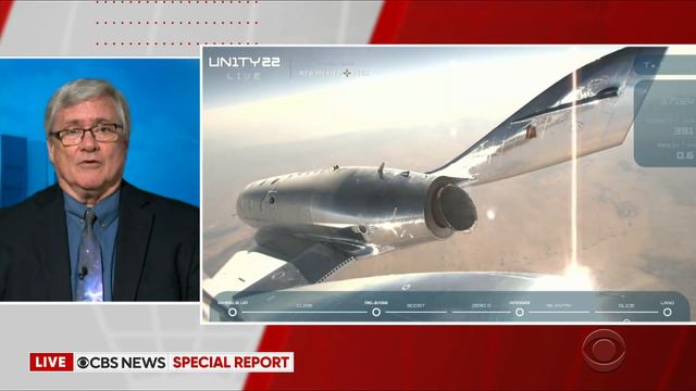 Special Report: Branson and Virgin Galactic complete successful space flight смотреть онлайн