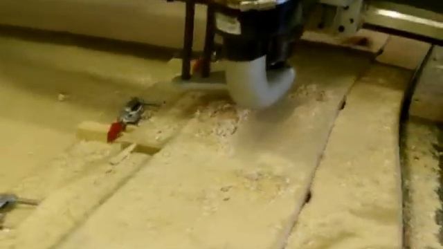 CNC routing solid maple - part1 смотреть онлайн