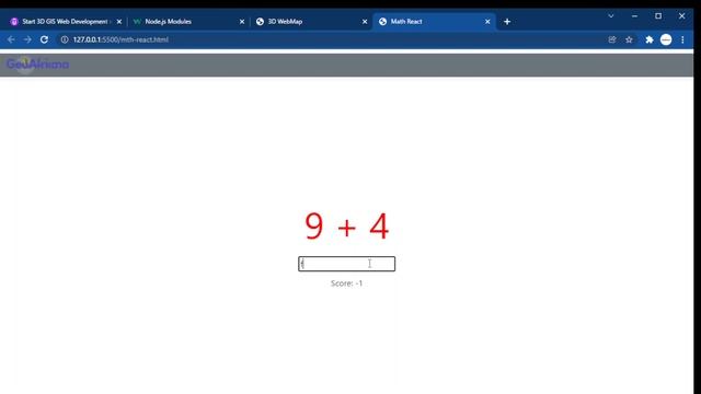 Simple Addition App with React js смотреть онлайн