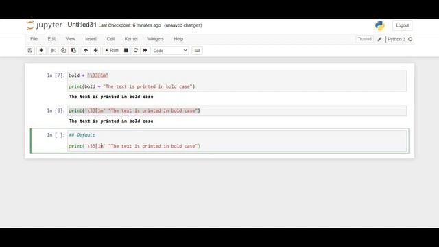 How to make text bold in python смотреть онлайн