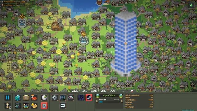This mod has even bigger bombs!... (Modern Box) | WorldBox смотреть онлайн