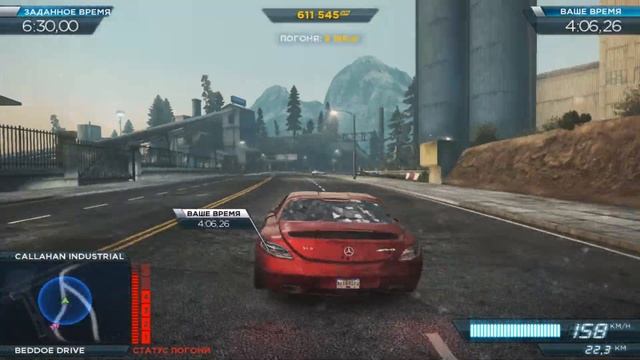 Need for Speed: Most Wanted 2012 Gameplay (No Commentary) Mercedes-Benz SLS смотреть онлайн