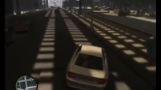 GTA IV - Gameplay on 9800GX2 смотреть онлайн