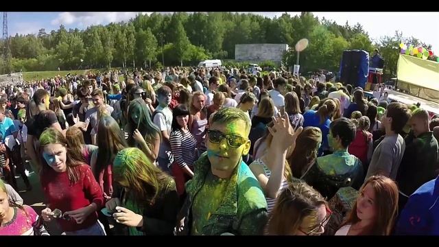 ColorFestMiass| Фестиваль красок Холи в Миассе! смотреть онлайн