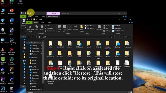 How to Restore Deleted Files or Folders from Recycle Bin in Windows смотреть онлайн