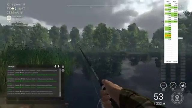 Fishing Planet - продолжение эксперимента с крючками и ловли на 2 донки смотреть онлайн