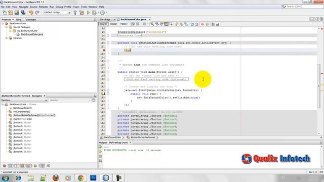 Change Background Color in jFrame - Netbeans Tutorial смотреть онлайн