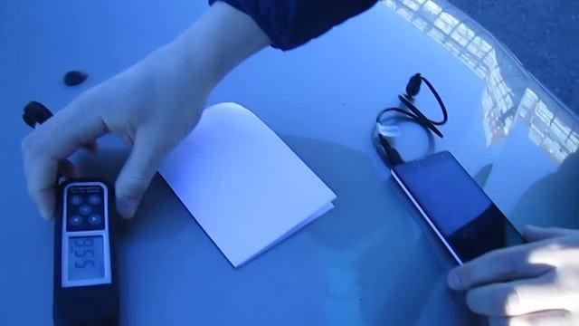 Сравнение гарнитуры-толщиномера АвтоЛакТест с толщиномером ET110 смотреть онлайн