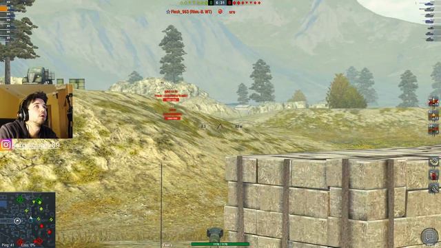 WoT Blitz - ПРОВЕРКА на ИМБУ WZ-120 -1G FT в полной УПОРКЕ - World of Tanks Blitz (WoTB) смотреть онлайн