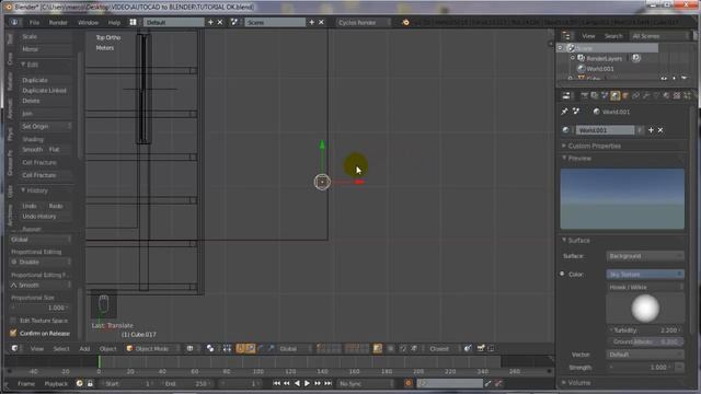 AUTOCAD to BLENDER (parte 8) смотреть онлайн
