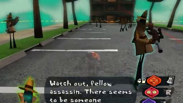 Psychonauts - How to get past the Sniper смотреть онлайн