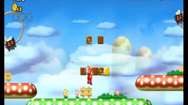 Let's Play Another Super Mario Bros. Wii : World 1 & 2 : Coinless Walkthrough : Episode 1 смотреть онлайн