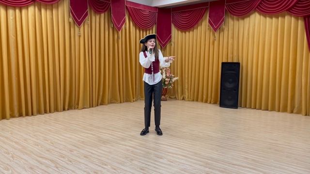Истомина Анастасия, 11 лет, "Пиратский блюз" смотреть онлайн