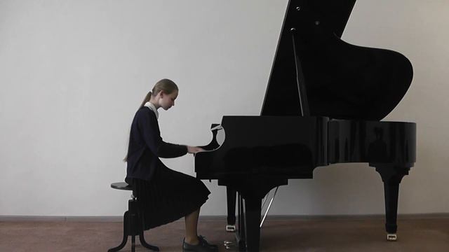 ЗДМШ Палухина Ксения, средняя группа, Этюд смотреть онлайн