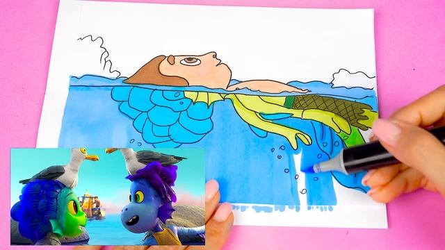 Лайфхак для рисования Лука и поделка Антистресс Идея для школы Life Hacks смотреть онлайн