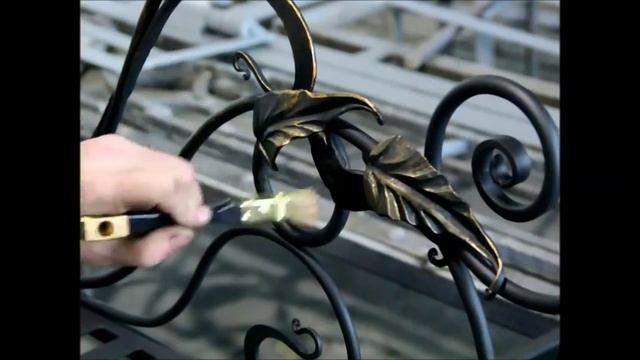 Нанесение патины. Ковка Москва.