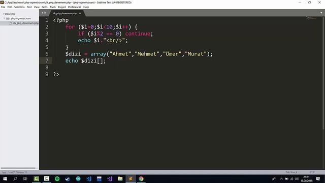 1 VİDEO PHP + MYSQL смотреть онлайн