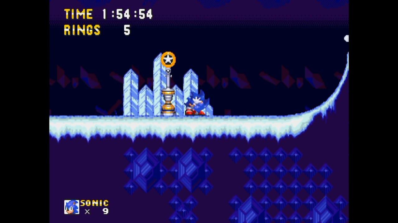 Blue Mountain Zone From Sonic 2 Advanced Edit Hack of Sonic the Hedgehog Android Genesis #christmas смотреть онлайн