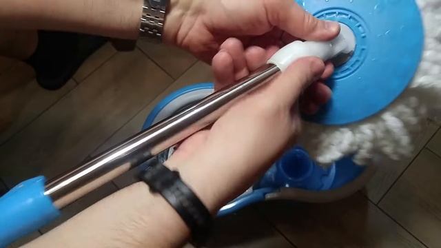Ведро с отжимом и шваброй Spin Mop 360 смотреть онлайн