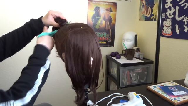 How to stub a wig (Full Cosplay Tutorial) смотреть онлайн