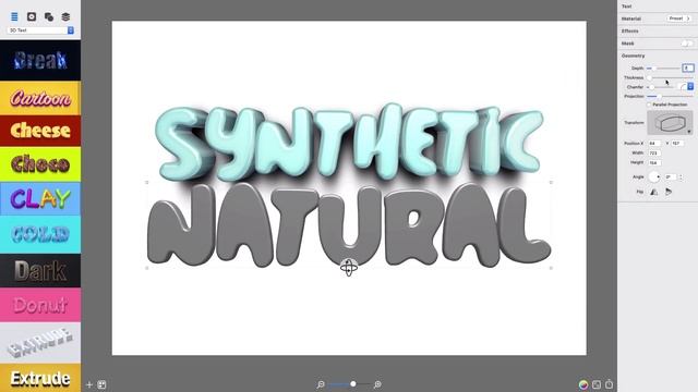 How to Create a 3D Text Effect in Art Text смотреть онлайн