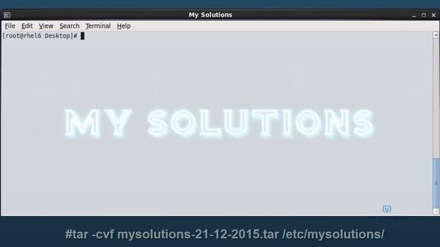 Tar Part 3 ( Creating a compressed archive for a subdirectory) смотреть онлайн