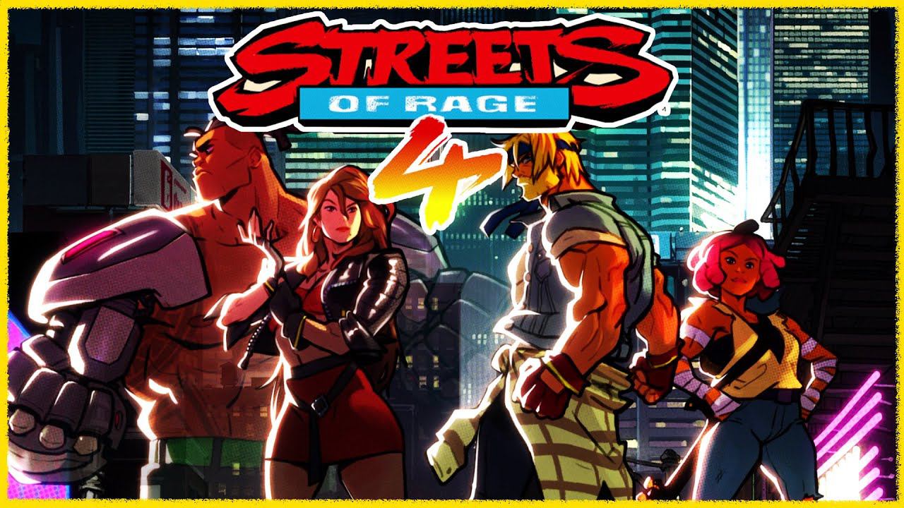 Streets of Rage 4 - олдскульный мордобой смотреть онлайн