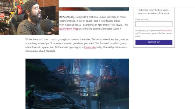 Starfield Cinematic Trailer REACTION and Thoughts | Xbox & Bethesda Games Showcase E3 2021 смотреть онлайн