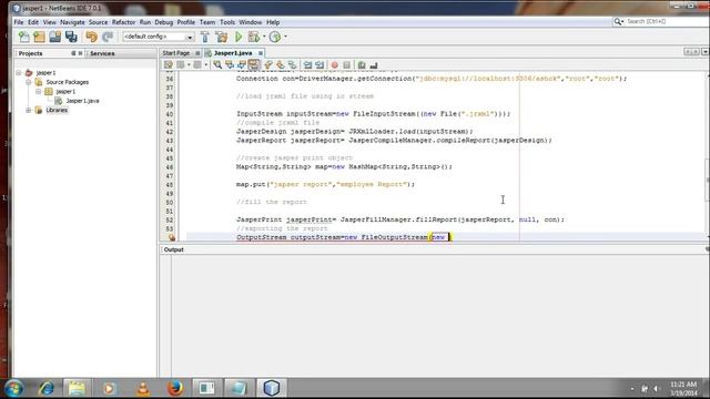 Programatic Jasper report generator using Java Program смотреть онлайн