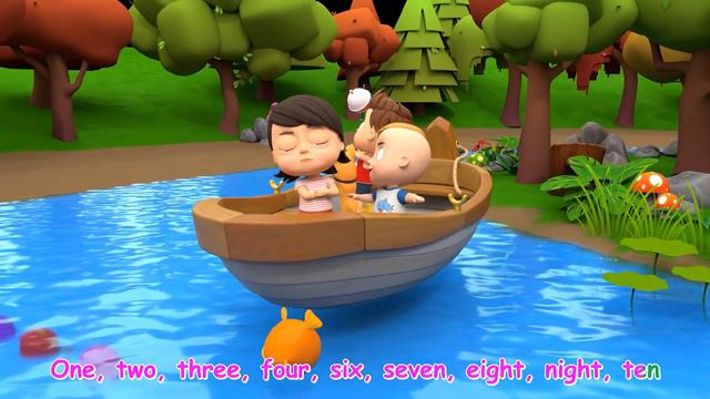 12345 one two three four five song - Caught a Fish Alive! Nursery Rhymes & Kids Songs смотреть онлайн