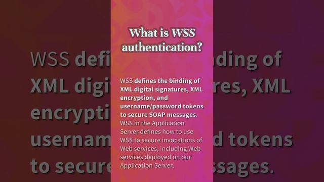What is WS security in SOAP? смотреть онлайн