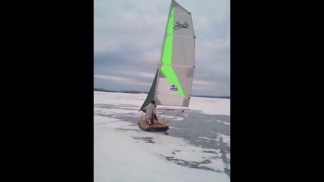 Парусные сани 1.wmv смотреть онлайн