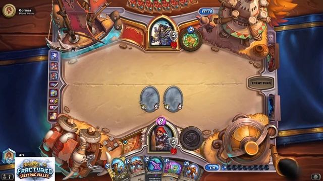 Thief Rogue Burgle Rogue new deck gameplay | Fractured in Alterac Valley | Hearthstone смотреть онлайн
