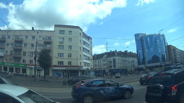 Калининград из окна автобуса 2 смотреть онлайн