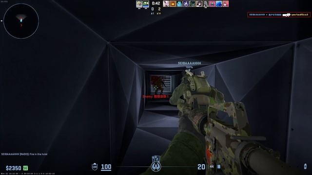 CS2 Zombie Mod zm_abyss_lab_v1 Testing On Chinese Server смотреть онлайн