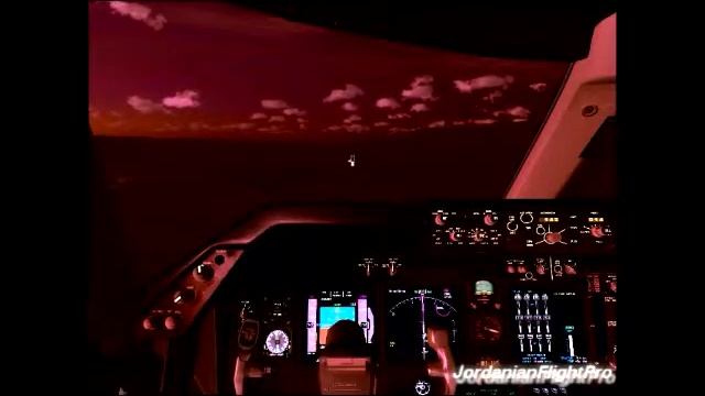 Boeing 747-400 PMDG Landing @ King Hussein International Airport ( Aqaba ) смотреть онлайн