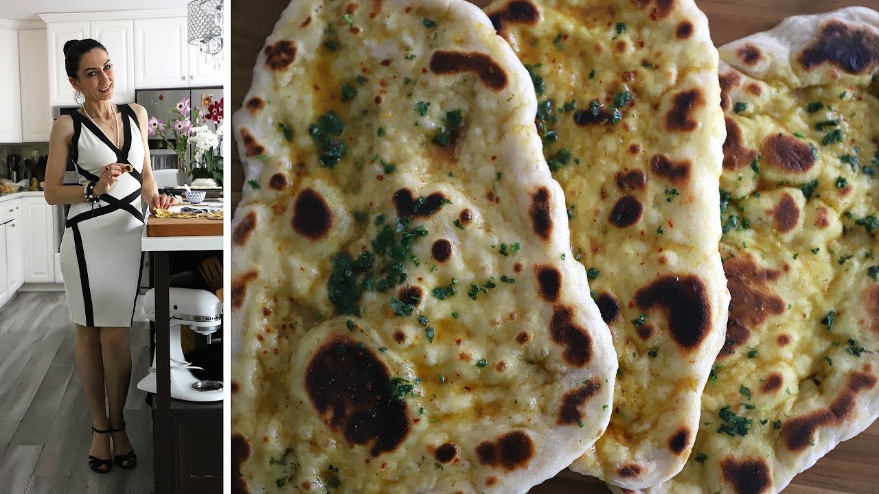 Индийский Хлеб Наан - Индийские Лепёшки - Рецепт от Эгине - Heghineh смотреть онлайн