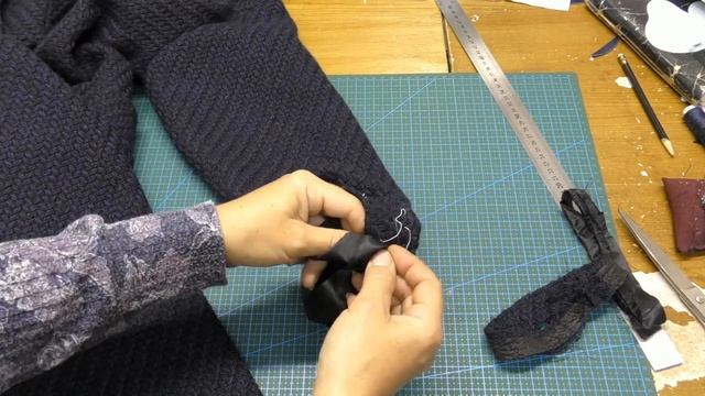 Как укоротить рукава пальто. (подробно) смотреть онлайн