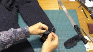 Как укоротить рукава пальто. (подробно)