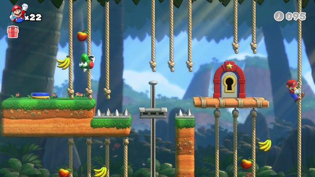 Mario vs. Donkey Kong - Gameplay Walkthrough Part 2 - World 2 Donkey Kong Jungle смотреть онлайн