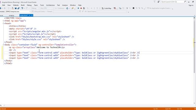 Part - 12 ng-class directive in AngularJs смотреть онлайн