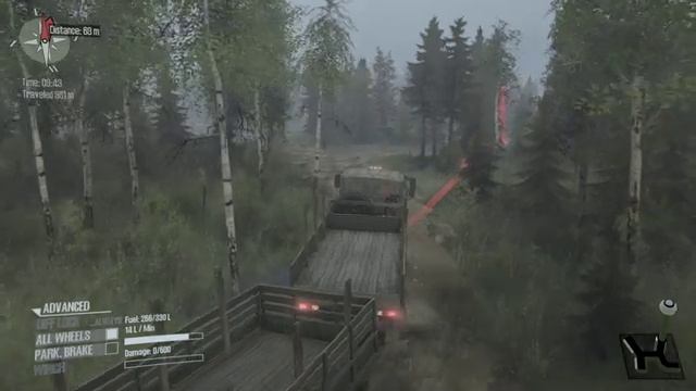 Spintires: MudRunner (2017) - Full Walkthrough Map - The Valley DLC - No Commentary (4K 60FPS) смотреть онлайн
