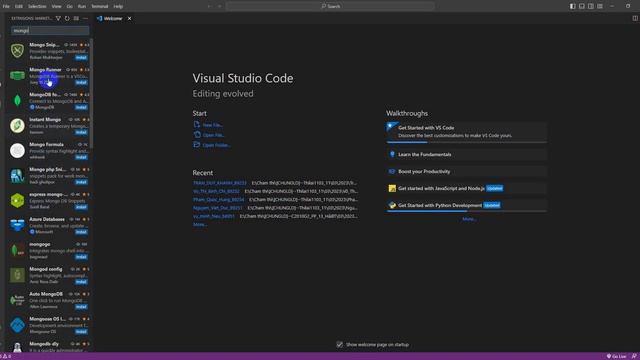 Hướng dẫn cài đặt MongoDB Community Server và sử dụng Visual Code để kết nối và làm việc với MongoD смотреть онлайн