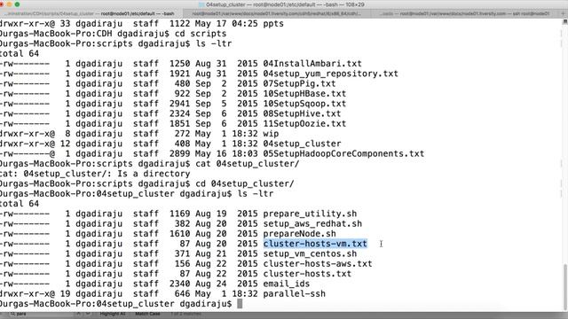 Virtual Machines - CDH5 - Setup Pre-requisites using parallel ssh смотреть онлайн