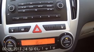 Авто Kia ceed. Климат гонит только горячий воздух часть 1