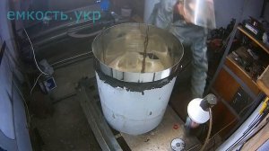 Бак из пищевой нержавейки на 100 литров, TIG сварка аргоном