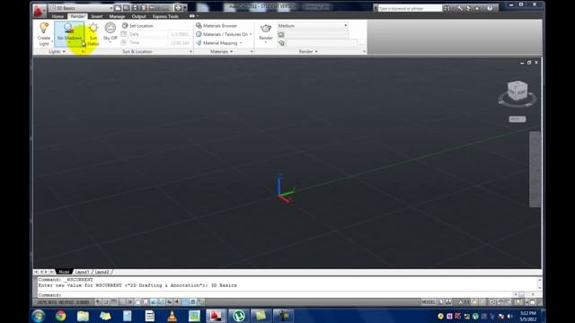 AutoCAD 2011 - 3D Template and Workspace смотреть онлайн
